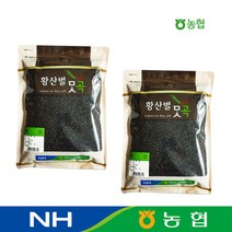 농협 국산 흑미 검정쌀 2kg (1kg + 1kg), 1개