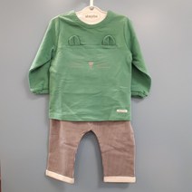 [압소바] 봄 초여름 초가을 간절기 유아 남아 고양이 포인트 상하복