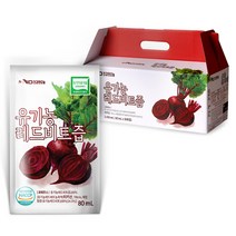 FND건강한오늘 유기농 레드비트즙 30p, 2개, 80ml