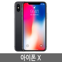 아이폰X iPhoneX 64G/256G 공기계/스마트폰 정품, 아이폰X 64G A급, 스페이스그레이, 그레이