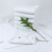 코튼알리오 호텔수건 럭셔리 170g 30수 면사 고급타올 국내생산 두꺼운수건 도톰한타올 5장 10장, 화이트