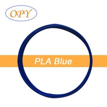 필라멘트 3D 펜 PLA 1.75Mm 리필 플라스틱 실크 5 미터 대리석 빛나는 나무 골드 실버 구리 옐로우 블루 핑크 프린터 소재, PLA 블루 5m