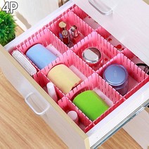 어린이집 길이조절 DIY 서랍칸막이 12p 브라 유치원 사무실 자취방 가정용, 1개