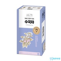 쌍계명차 김동곤명인 수국차 100티백 대용량 티백