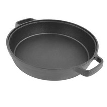 더치오븐 솥 무쇠 무쇠냄비 캠빙오븐 크록팟주철 냄비 듀얼 루프 핸들 25cm 코팅되지 않은 네덜란드 오븐