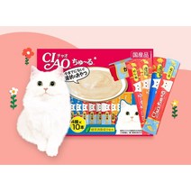 CIAO 챠오츄르 가다랑어 고양이 대용량 츄르간식 40p