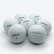 타이틀리스트 pro v1 화이트 A-급 100알 3피스 4피스 필드 라운딩용 물세척 창고직영 로스트볼