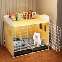 애견 울타리 소형견 바닥 메쉬 펜스 포메라니안 안전