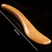목소장 물소뿔 괄사 마사지 도구 경락, A11)장미목 주걱 괄사, 1개