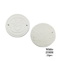 24 개/몫 가죽 제 옷. 2015년도에도 대 gift bag 짐 손 ma with love hl 태그와 leat 블 봉 일, 03 round 25mm white