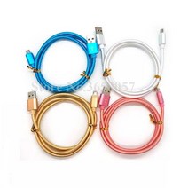 가성비 편조 패브릭 나일론 마이크로 USB 충전기 케이블 코드 XR 맥스용 1M 8 핀 200 개, 02 2M 6FT_03 C타입 usb c