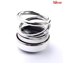 에어스프링 에어쇼바 재생쇼바 자동차 공기 청정기 태양열 자동차 아로마 테라피 더블 링 로터리 서스펜션, 03 은