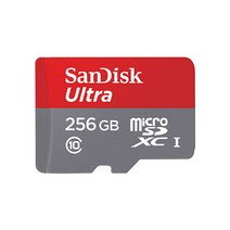 샌디스크 MicroSDXC Class10 ULTRA 256GB QUA4 마이크로SD카드 블랙박스용메모리 핸드폰외장 닌텐도