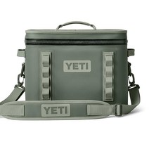 YETI Hopper Flip 18 휴대용 쿨러 대수층 블루, Camp Green