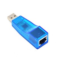 네트워크 랜카드 100Mbps USB 2.0 to RJ45 무선 카드 외부 이더넷 어댑터 신호 전송 지원 Windows XP/7/8, [01] Blue
