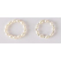 담수 진주 반지 링 핸드메이드 원석반지 선물 여성 딸