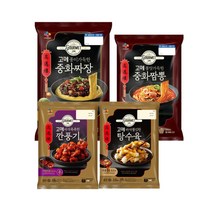 CJ제일제당 고메 깐풍기450g+탕수육450g+짬뽕652g+짜장760g