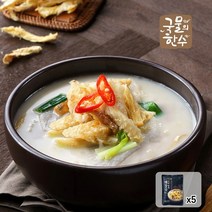 [KT알파쇼핑]국물의한수 사골황태해장국 500g x 5팩, 소