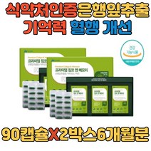 기억력개선 은행잎추출물 혈행 도움 플라보노이드 아연 직장인 연구직 수험생 고등학생 기억력 보조제 포스타딜세린 혈행 개선 영양제 징코 부모님 선물