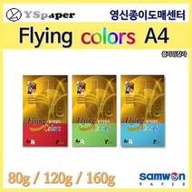 영신종이도매센터 플라잉칼라 색지 A4 잉크젯 레이저 칼라사무용지, 02. 플라잉칼라 120g E12 분홍색, 20매