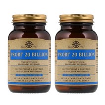 Solgar Probi 솔가 프로비 유산균 20빌리온 30캡슐X2팩, 30정