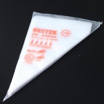 케이크데코레이션 일회용 생과자 가방 파이핑 백 제과 가방 크림 퐁당 케이크 빵집, 100개