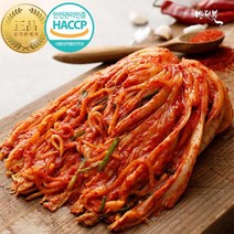 (무주 반딧불김치 본사) 국내산100% 반딧불 프리미엄 포기김치 5kg / 홈쇼핑