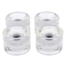 4pcs 교체 롱 보드 바퀴 pu 70mm 남성 여성 야외 스케이트 보드 부품을위한 야간 조명 조명, 화이트