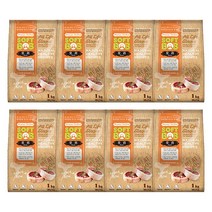 소프트밥((SOFTBOB) 오리 1kg★8개묶음 증기로 쪄서만든 특별한 사료 건강한 반건조 펫푸드 기호성 테스트 완료 (소프트밥((SOFTBOB) 오리 1kg★8개묶음)