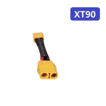 전기자전거 부품 교체 배터리 XT60 Dullet T 포트 앤더슨 2 1 핀 커넥터 어댑터 마운틴 바이크 전자 자전거, [01] XT 90