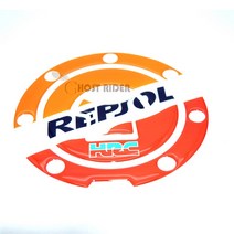 오토바이 크롬 CBR HRC 데칼 연료 탱크 캡 커버 스티커 패드 혼다 CBR600RR CBR1000RR REPSOL CBR900 CBR929 CBR954 CBR250, (200003699)D