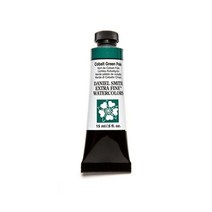 다니엘스미스 울트라파인 수채화 물감 15ml 로즈 오브 울트라마린, Cobalt Green Pale