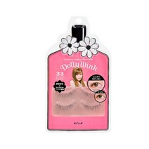 Dolly Wink Eyelash 돌리윙크 속눈썹, 표준개, 33# 윗 속눈썹