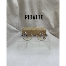 신제품 PIOVINO 피오비노 정품100% PV-EK391DH C3 브라운컬러 세들노즈안경 림락 ST 가벼운안경 티타늄안경 초경량안경 피오비노안경 동글이안경 새들노즈안경