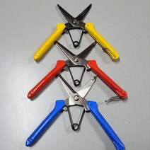 화신금속공업 다목적가위 원예가위 적과가위 조경가위 P300 P-300 농업용 다용도, 빨강, 1개