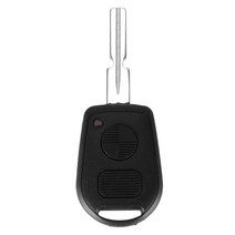 자동차키 KEYYOU 3 버튼 언컷 블레이드 자동차 키 교체 원격 케이스 쉘 BMW E31 E32 E34 E36 E38 E39 E46 Z, 03 2 Buttons H58 blade