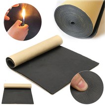 열반사단열재 결로방지 외벽 은박 접착식 단열재 20050cm 3610mm 자동차 사운드 핫 데드너 매트 소음 보닛 단열 데드닝 엔진 방화벽 열 폼 면 스티커 15, 200x50cm 6mm