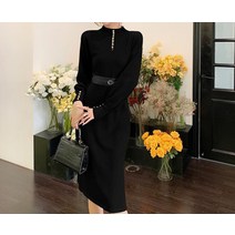 결혼식 하객 룩 겨울 돌잔치엄마 피로연 원피스 정장 예복 상견례 옷차림 크리스마스 연말 니트 롱 여성