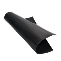 흑고무판 충격흡수 고무패드 절연 방진 바닥매트 1롤, 두께8mm 1x3.5m 흑고무판