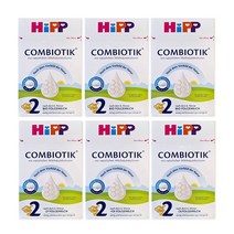 힙 Hipp 콤비오틱 분유 2단계 (600g) 600g, 600g, 6개
