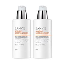 1+1 엔비 솔루션 수딩 로션 EANVIE 120ml(x2), 2개, 120ml