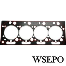 실린더 패킹 헤드 씰 가스켓 적합 Weichai K4100 수냉식 4 Str. 디젤 엔진 30KW 발전기 부품, 한개옵션0