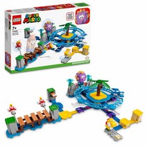레고 (LEGO) 슈퍼 마리오 데카 우닐라와 리프턴의 미나리 도전 71400 장난감 블록 선물 TV 게임 소년 소녀 7 세 이상