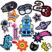 다이찌몰 와펜 캐릭터 빈티지 자수 패치 4시리즈, 1개, 196번 TEXAS스컬