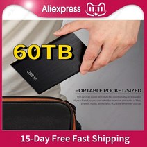 2022New 16 테라바이트 usb3.1 슈퍼 대용량 외장형 하드 디스크 드라이브 2.5 인치 SSD 컴퓨터 액세서리 SA, 05 4TB Silver