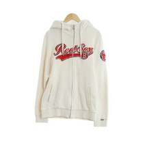 MLB스포츠 화이트 면 후드집업 남자 XS 9060