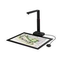 VIISAN S21 대용량 책 및 문서 스캐너 캡처 크기 A2 자동 플랫텐이 포함된 27MP USB 카메라 지문 제거 기술 다국어 OCR Windows MacOS와 호환
