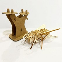 어린이 3D 나무 곤충 만들기 입체 퍼즐 꿀벌 선물 창의력