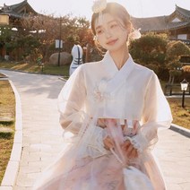 어른한복 혼주 여성 원피스 결혼식 신부 돌잔치 저고리 치마 혼주복 한복 의상 전통 현대화