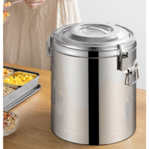 육수 냉장고 냉동고 업소용 살얼음 냉면 식혜 기계 통, 업소용 스텐 육수 냉장통 20L